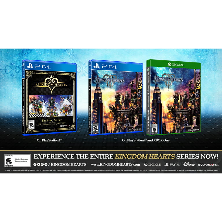 Walmart Exclusive: Kingdom Hearts 3, Square Enix, PlayStation 4,  662248921907 