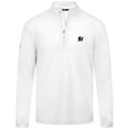 thumbnail image 2 of Men's Levelwear White Miami Marlins Heron Insignia 2.0 Quarter-Zip Jacket, 2 of 3