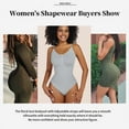 thumbnail image 6 of Smoothing Shapewear Bodysuit for Women Faja Full Body Shaper Thong Soft Body Shaping Sculpting Breast Slimming Underwear, 6 of 10