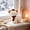 C, variant on Standing Sheep Plush Figure, Year of the Sheep Stuffed Lamb Mascot with Stable Base for Tabletop, Shelf and Lunar New Year Decor