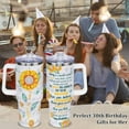 thumbnail image 2 of 30th Birthday Gifts for Women, 40 oz Tumbler with Handle and Straw, Womens 30th Birthday Gift Ideas Mug, 1994 Birthday Gifts for Women Cup, Vacuum Stainless Steel Insulated with Leak Proof Lid, 2 of 6