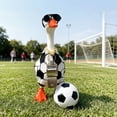 thumbnail image 5 of Sruoe Desk Goose Outfits, Mini Porch Geese Soccer Clothing Sunglasses, 7 Inch Mini Porch Goose Clothes, Costume Clothes for Table Decor Tabletop Goose Accessory Holiday All Seasons Holiday, 5 of 5