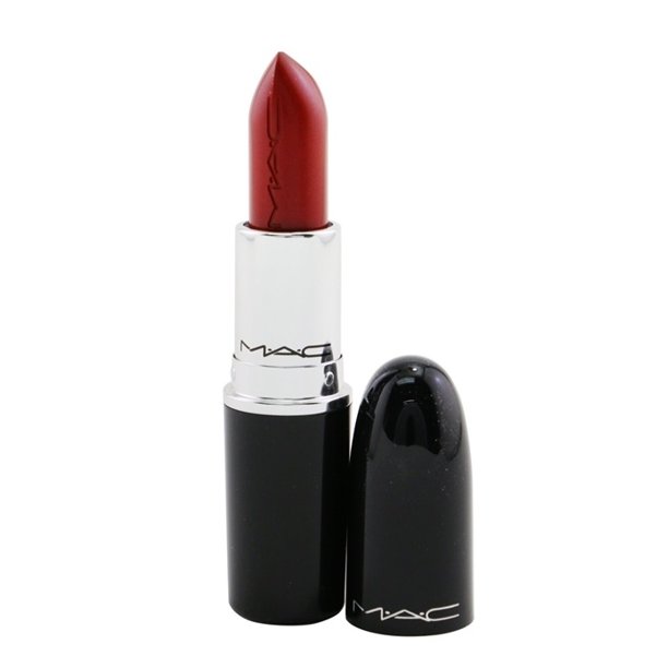 MAC Lustreglass Lipstick 545 Glossed And Found (Midtone Red With Red Pearl) 3g/0.1oz
