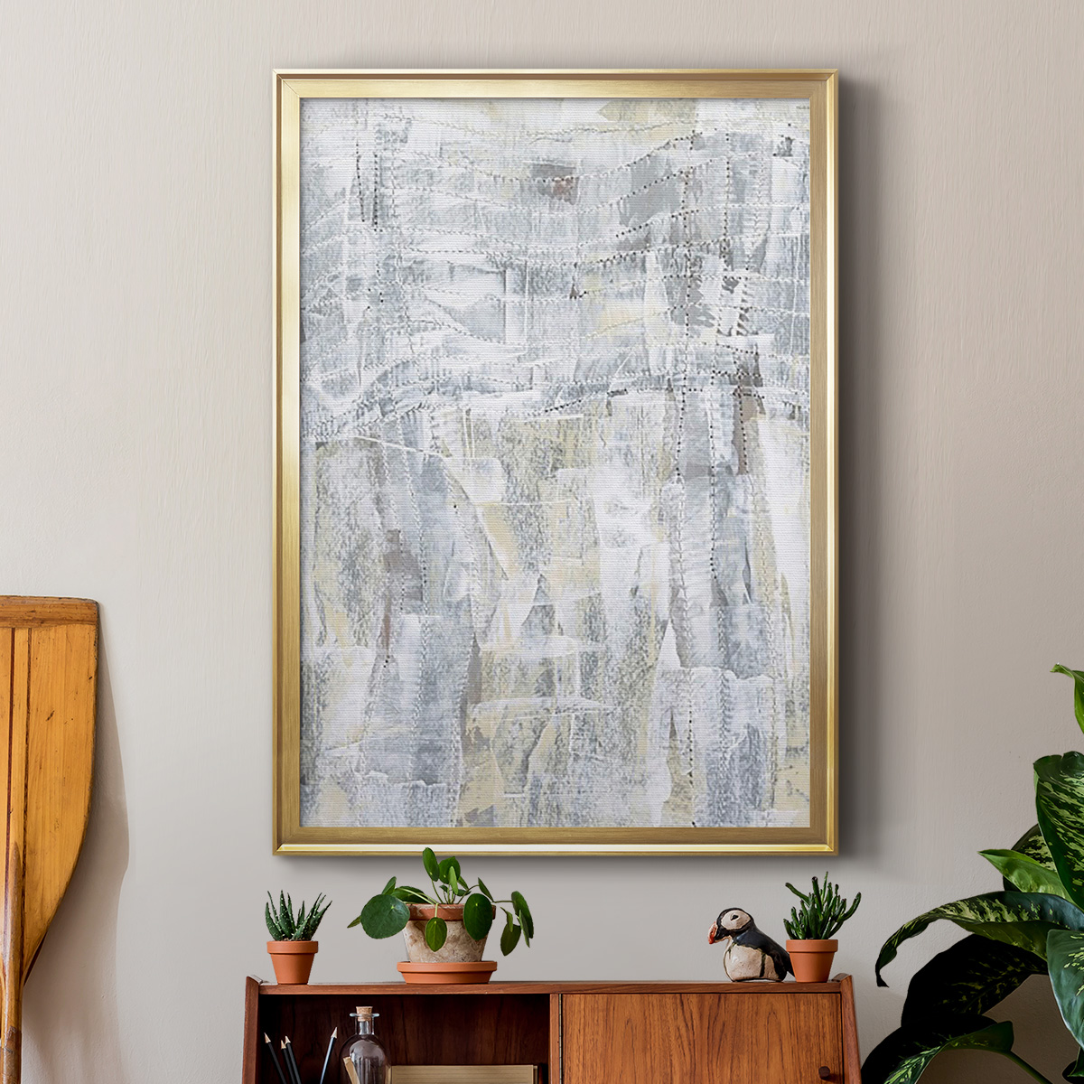 Ghost Town I Premium Framed Print, in Gold, Black, or Silver - Ready to Hang