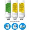 thumbnail image 6 of AquaTru Classic and Connect Replacement Water Filter 1-Year Supply Pack, Stages 1 and 2, 10x3x3 in., 3-Piece, 6 of 7