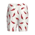 thumbnail image 4 of Yiaed Chili for Men's Soft Sleep Pajama Short Lounging Pajama Shorts-XX-Large, 4 of 8