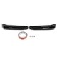 thumbnail image 1 of 1 Pair Front Bumper Spoiler Lip Aerodynamic Smooth Surface Fit For 3 Series E90 Sedan Pre?LCI 2005?2008 Glossy Black, 1 of 5