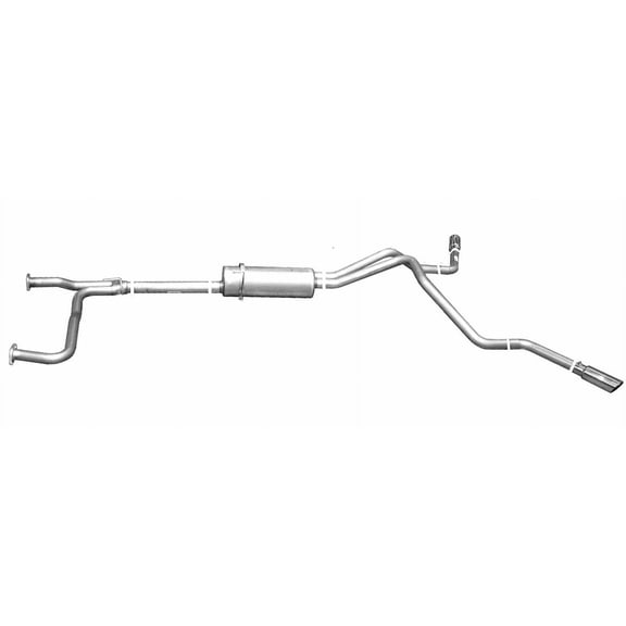Cat-Back Dual Extreme Exhaust System, Aluminized Fits select: 2004-2015,2017-2020 NISSAN TITAN