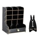 thumbnail image 2 of Caja de almacenamiento de oficina perfecl Organizador de escritorio Negro, 2 of 8