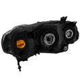 thumbnail image 2 of EPIC LIGHTING CAPA OE Style Halogen Headlight Black Housing Assembly Replacement for HONDA 06-08 CIVIC 4D SEDAN EXCL HYBRID [ HO2502125C 33151SNAA02 ] Left Driver Side, 2 of 4