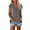 Brown, variant on Womens T Shirts Summer Tops Short Sleeves V Neck Plain Soft Loose Fitting T-Shirt