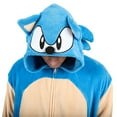 thumbnail image 2 of Sonic The Hedgehog Sonic Hooded Kigurumi Union Suit-XXL, 2 of 6