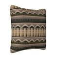 thumbnail image 2 of ZICANCN Retro Abstract Tribal Artistic Throw Pillow Covers, Bed Couch Sofa Knit Decorative Pillow Covers for Living Room Farmhouse, 24"x24", 2 of 8