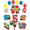 Sesame Street Party Supplies 5th Birthday 8 Guest Table Decorations and Balloon Bouquet