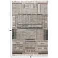 thumbnail image 2 of Casavani Handmade Pure Cotton Rug Gray Living Room Dhurrie Nursery Décor Kilm 6x9 feet, 2 of 5