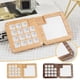 thumbnail image 1 of Fiudx Ofertas Del Día Caja De Pigmentos De Madera Estilo Inserción Para Niños, Caja De Mezcla De 15 Colores De Acuarela, Caja De Cubierta Magnética, Caja De Acuarela, 1 of 1