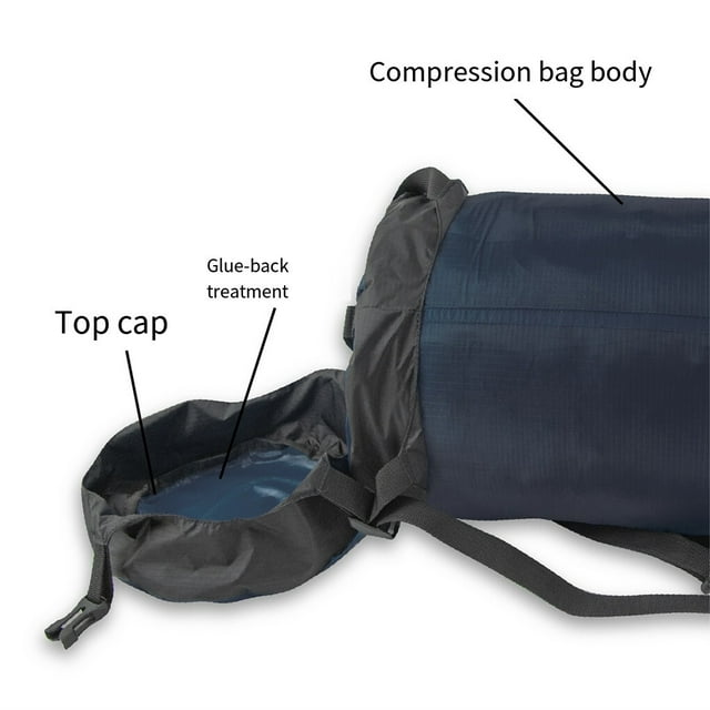 Drawstring Compression Bag Travel Stuff Sack Size Storage Storage Bags Space Saving Camping Hiking Backpacking Mountaineering Red/S