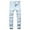 101# Blue, variant on Jeans for Men Fashion Straight Tube New Broken Knee Broken Pants Jeans Stretch Casual Comfort Outdoor Denim Pants