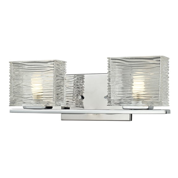 Z-Lite Jaol 2 Light Vanity Light in Chrome