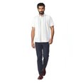 thumbnail image 2 of Cafe Luna Men's and Big Men's Printed L-Shape Short Sleeve Woven Shirt, Size S-4XL, 2 of 7