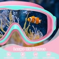 thumbnail image 3 of Pack de 2 gafas de natación Keary para niños de 3 a 15 años, antivaho y UV, 3 of 7