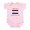 Petal Pink, variant on CafePress - Half Dutch Body Suit - Baby Light Bodysuit, Size Newborn - 24 Months