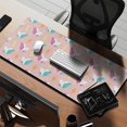 thumbnail image 2 of Long Mouse Pads for Desk,Pink Cartoon Unicorn Lightning Pattern Desk Mats on Top Of Desks, Desk Mouse Pad Extra Large with 3mm Non-Slip Base and Stitched Edge for Gaming,Office,Work,Home 35.4"x15.7", 2 of 6