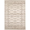 thumbnail image 1 of Unique Loom La Jolla Rustic Border Area Rug 7' x 10' Rectangle Ivory/Brown, 1 of 2