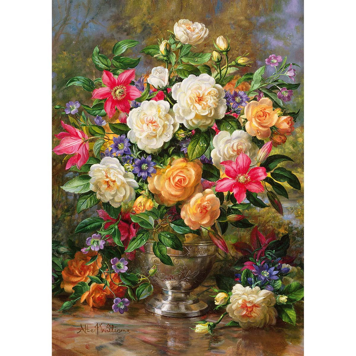 Flowers Puzzle Jigsaw Puzzles 4000 Piece Puzzles for Adults Educational Games Home Decoration Jigsaw Puzzles for Adults Kids 