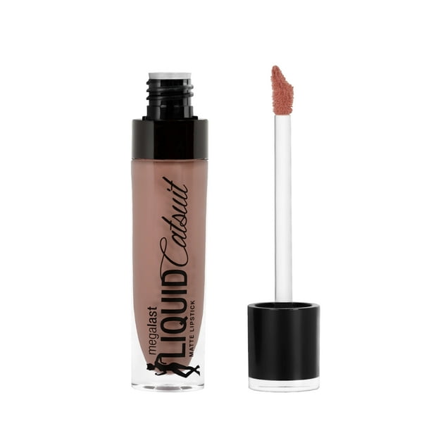 wet n wild MegaLast Liquid Catsuit Matte Lipstick, Nudie Patootie