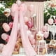 thumbnail image 5 of Arco de gran tamaño para decoración de fiestas de cumpleaños, bodas, Navidad, pared, ventana, exterior, productos festivos, 5 of 5