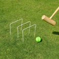thumbnail image 3 of HLONK Croquet Square Wickets Replacement Gate Game Goal Heavy White Iron 9 Pcs, 3 of 6