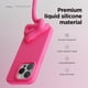 thumbnail image 3 of Funda de silicona líquida Elago para iPhone 15 Pro, color rosa, 3 of 7