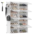 thumbnail image 1 of Organizador de zapatos SONGMICS, 8 cubos, 32 pares, blanco, 1 of 9