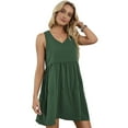 thumbnail image 4 of Casual Dresses for Women Sleeveless Cotton Summer Beach Dress Spaghetti Strap Sundresses, 4 of 8