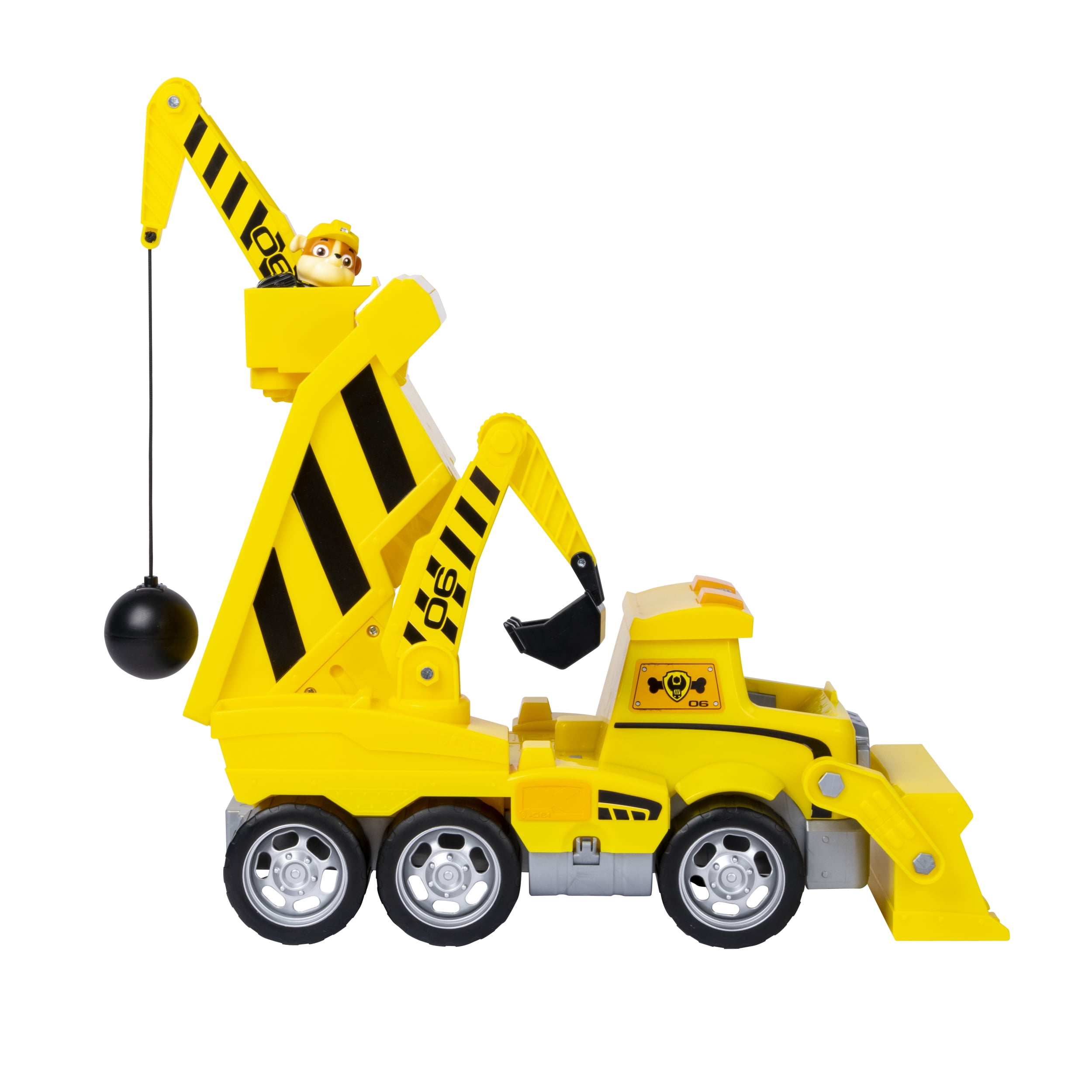 paw patrol rubble construction vehicle