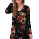 thumbnail image 1 of Camiseta femenina con cuello en V, camiseta femenina con cuello en V, camiseta suave para mujer, camiseta para mujer, muy recomendable, 1 of 5