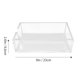 thumbnail image 2 of Caja de pañuelos minimalista de cartón acrílico transparente para el hogar, caja de cartón aleatoria, 2 of 5
