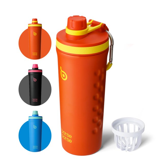 Botella Shaker BOTTLE BOTTLE 770 ml Aislada para Proteína