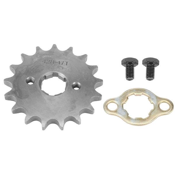 428 Cadena 17T 20mm Motocicleta ATV Motocross Delantero Motor Rueda Espigas
