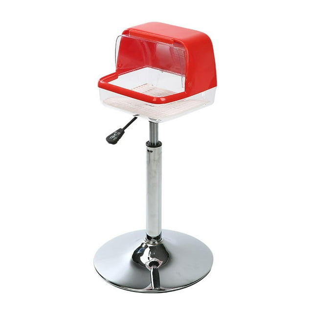 Almencla Gym Chalk Stand Equipment Chalk Box for Weightlifting Rock Climbing Training Red