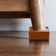 thumbnail image 3 of 4 Eleres para Muebles , Soporte Antideslizante, Elevada Apible, Cuadrado Duradero de Plástico para Refrigerador, Sofá, Cam marrón Yotijar Elevadores de cama, 3 of 10