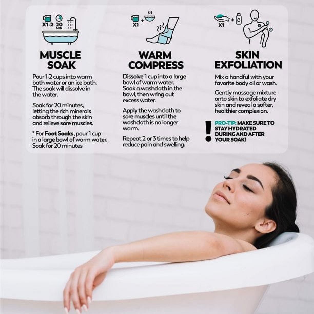 Coach Soak magnesium muscle recovery bath soak citrus dead sea salt essential oils post workout relief