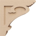 thumbnail image 3 of 7"W x 14"D x 14"H Classic Mayflower Rough Cedar Woodgrain TimberThane Corbel, Primed Tan, 3 of 6
