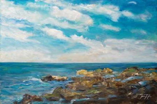 Into the Horizon I Canvas Art - Julie DeRice ()