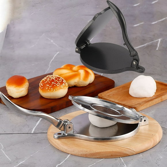 Tortilla Press, Heavy Duty Manual Tortilla Maker Press, Aluminum Alloy Flour Tortilla Press For Roti Dough Press Quesadilla Pizza Pie Patty Making