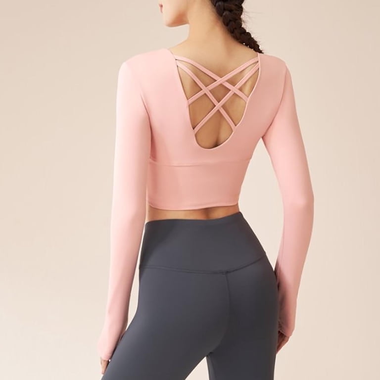 cotton gym dress for women Workout Crop Tops Long Sleeve Quick Dry Breathable Yoga Tees with Thumb Holes Slim Fit Clothes (S, Green) 061626email Color:Multicolor Floral Printed/Ivory Black Batwing Jersey Maxi Black leggings adjustable foldover waistband so