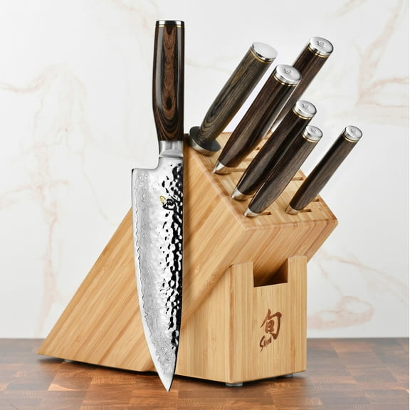 Shun Premier 8 Piece Knife Block Set