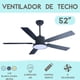 thumbnail image 3 of Ventilador de Techo con Lámpara Megaluz 52 Pulgadas Iluminación Led Luz Fría Cálida Neutral  Control Remoto 6 Velocidades, 3 of 3
