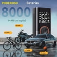 thumbnail image 5 of Inflador Portátil Lo Necesito Modelo IP80 (80W, Batería 2000*2 mAh, 5V, Auto/Bicicleta/Motocicleta, Incluye 4 Adaptadores USB), 5 of 5